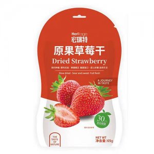 宏瑞特原果草莓干65g
