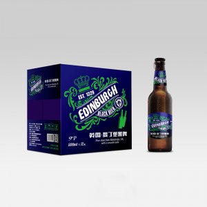 英國愛丁堡黑啤9度瓶啤拉環(huán)蓋