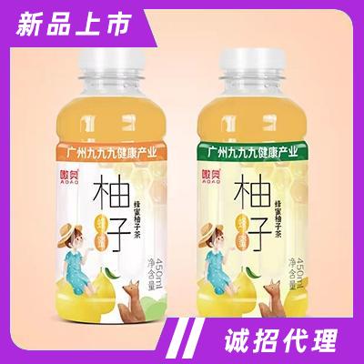 嗷奧蜂蜜柚子茶茶飲料450ml