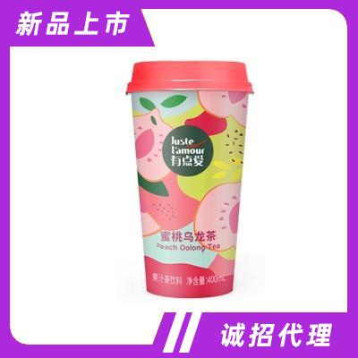 有點愛蜜桃烏龍茶果汁茶飲料400ml