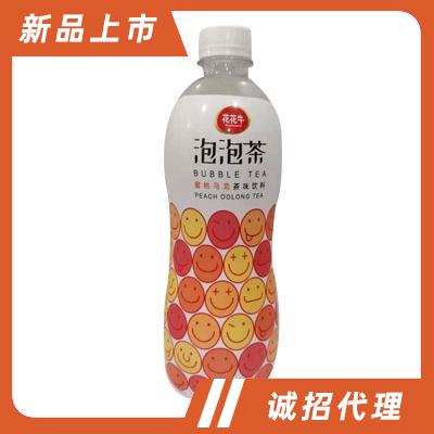 泡泡茶蜜桃烏龍茶味飲料