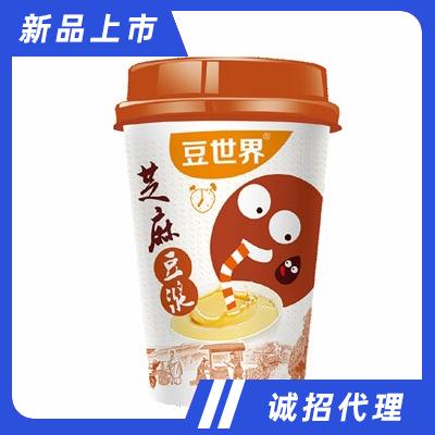 豆世界芝麻豆?jié){沖飲品