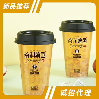 茶潤菓色白桃西柚果汁茶飲品400g