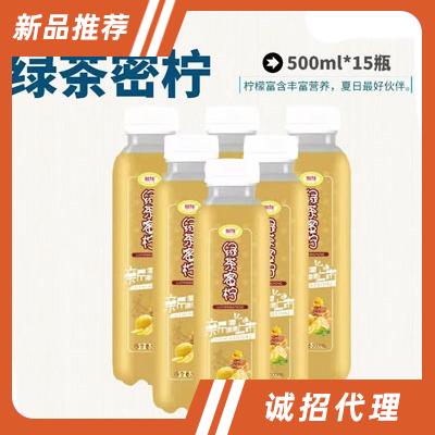 聚佳綠茶密檸飲料