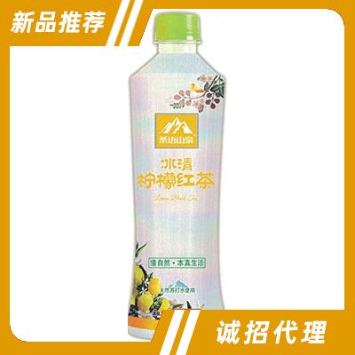 茶語山泉透明果茶水檸檬紅茶530ml
