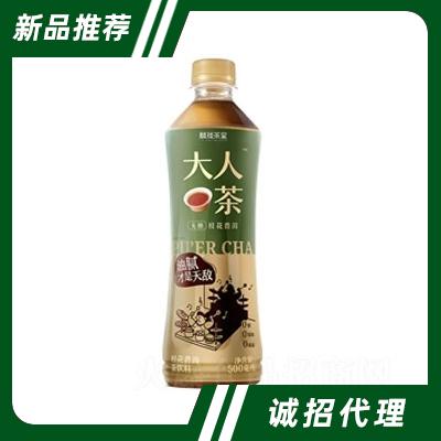 麟瓏茶大人茶桂花普洱飲料500ml