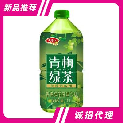 奇福記青梅綠茶1L