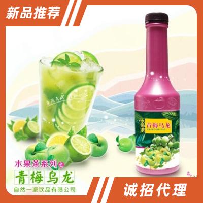 自然一派青梅烏龍水果茶