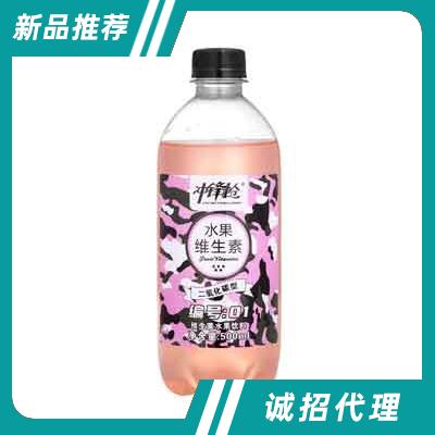 沖鋒槍編號01維生素水果飲料500ml飲料招商