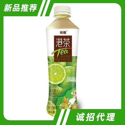 臻趣港茶泰式青檸茶飲料500ml