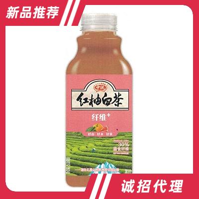 中沃果汁茶紅柚白茶500ml