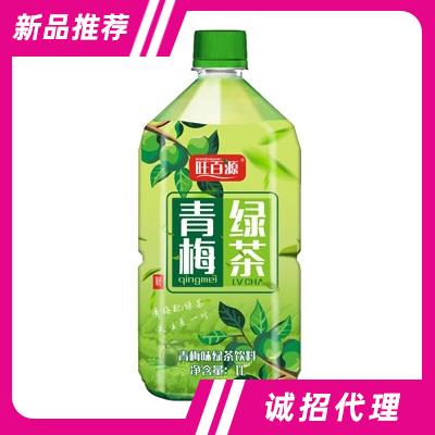 旺百源青梅綠茶1L