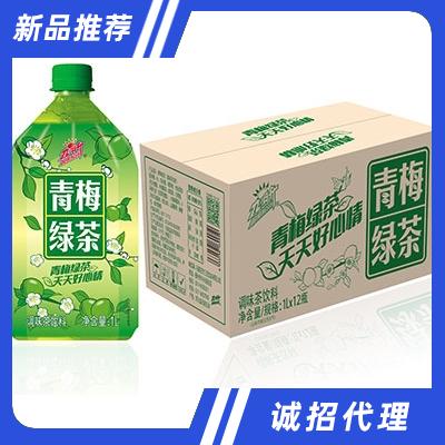 九明升青梅綠茶1Lx12