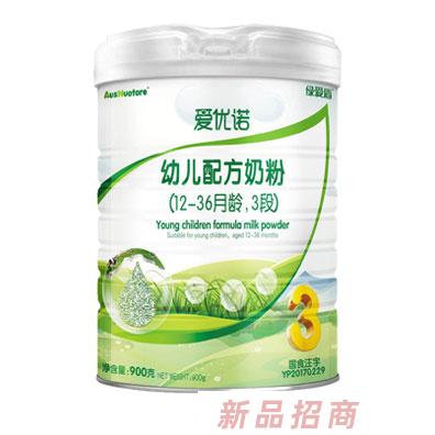 愛(ài)優(yōu)諾有機(jī)幼兒配方奶粉3段