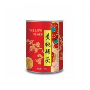 升升園黃桃罐頭425克