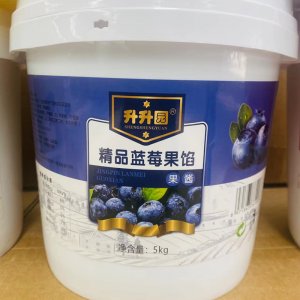 升升園精品藍(lán)莓果餡果醬5kg