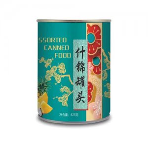 升升園什錦罐頭425g