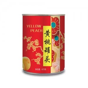 升升園黃桃罐頭 425g