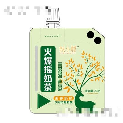 甄小鹿火爆搖奶茶茉香奶綠