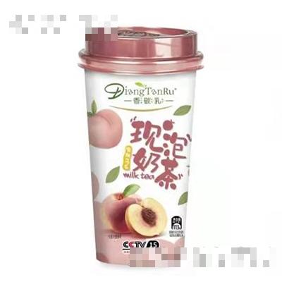 香碳乳現(xiàn)泡奶茶蜜桃味113g