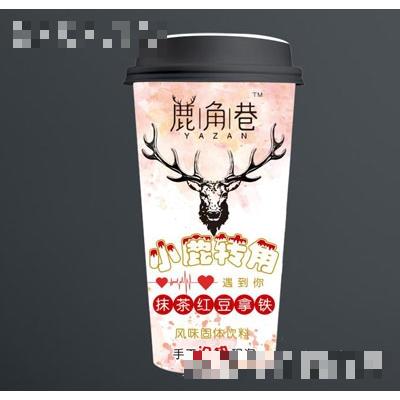 小鹿轉角抹茶紅豆拿鐵