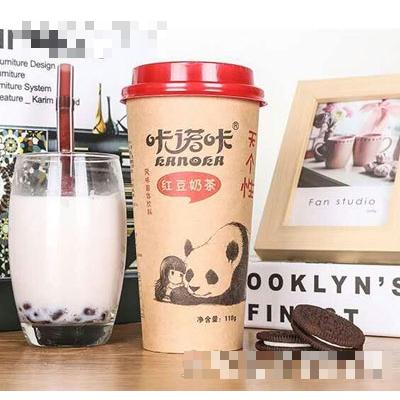 咔諾咔紅豆奶茶110g