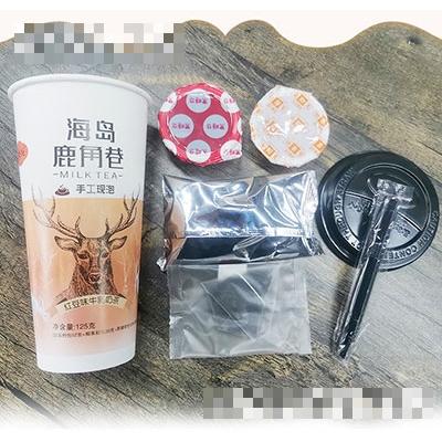 手工現(xiàn)泡紅豆牛乳奶茶