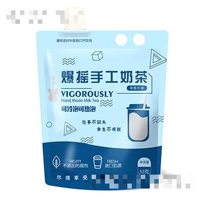 圣蒂曼雪爆搖手工奶茶茉莉奶綠53g