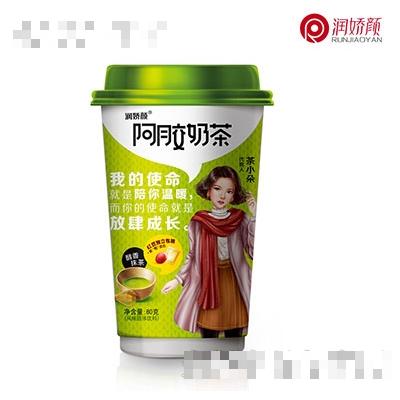 潤嬌顏阿膠奶茶醇香抹茶80g