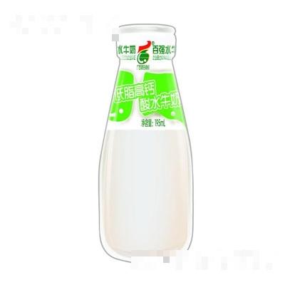 百?gòu)?qiáng)水牛酸牛奶飲品195ml