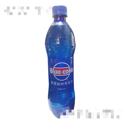 美國加州藍(lán)色可樂550ml