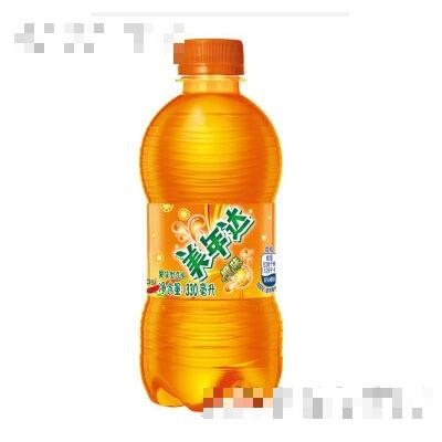 美年達(dá)橙味330ml