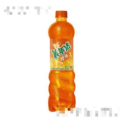 美年達(dá)橙味瓶裝