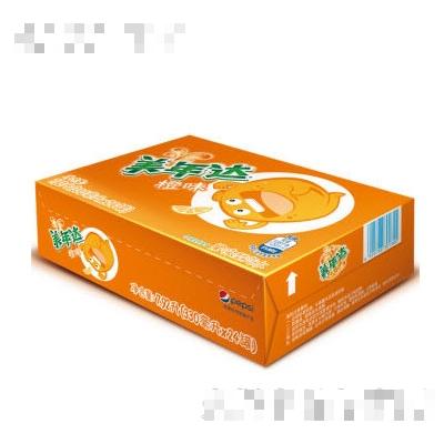 美年達(dá)橙味箱