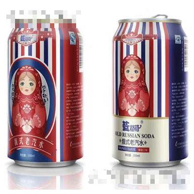 藍(lán)格格俄式老汽水330ml
