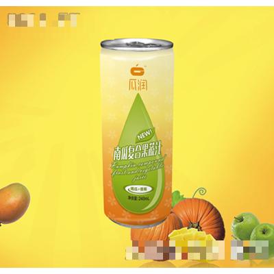 瓜潤南瓜+香蕉易拉罐