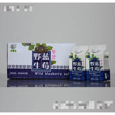 豐園野生藍(lán)莓果漿（1x12）