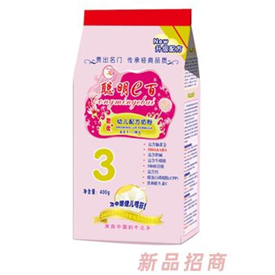 聰明e百聰優(yōu)400G3段奶粉