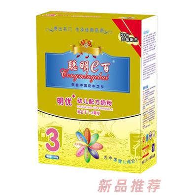 聰明e百明優(yōu)400G3段奶粉