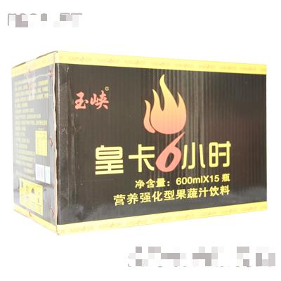 皇卡6小時營養(yǎng)強化型果蔬汁飲料600mlx15瓶