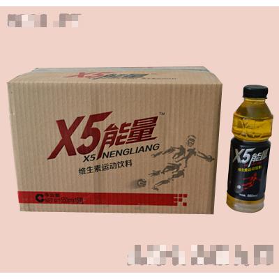 X5能量運動飲料580ml箱