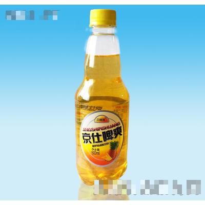 貝麗斯京仕果爽菠蘿味碳酸型飲料500ml