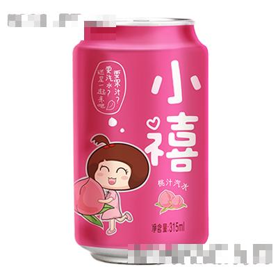 315ml天潤真露小禧桃汁汽水