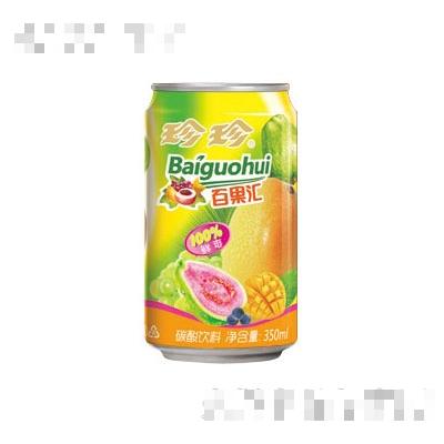 珍珍百果匯芒果350ml