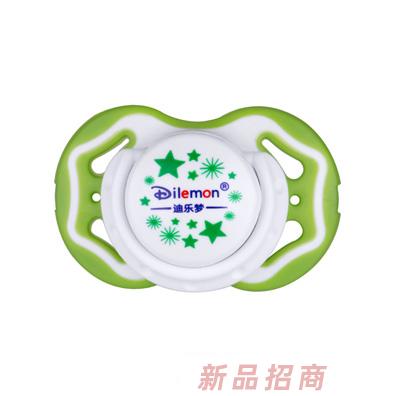 迪樂夢(mèng)心形安撫奶嘴綠色