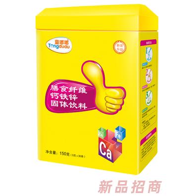 童嘟嘟膳食纖維鈣鐵鋅固體飲料 方聽(tīng)