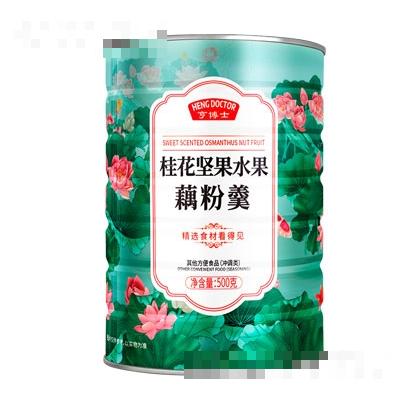 亨博士桂花堅果水果藕粉羹500g