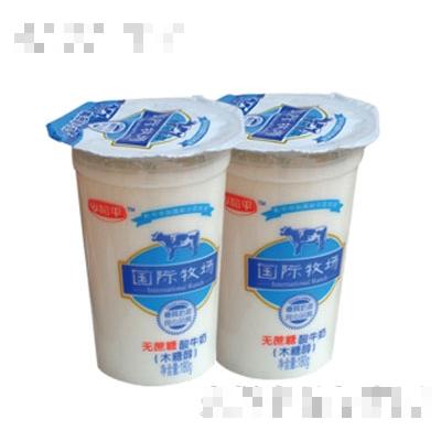 和平木糖醇酸奶