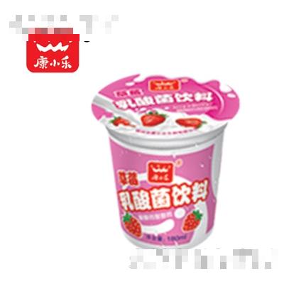 康小樂草莓乳酸菌飲料180毫升