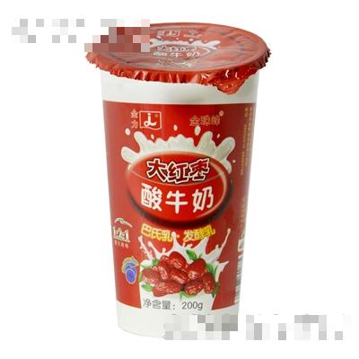金力大紅棗酸牛奶杯